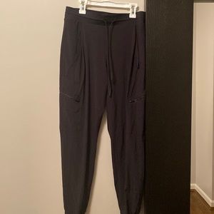 black athleta joggers